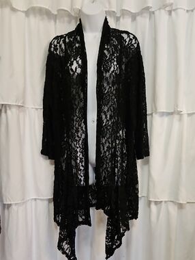 Stunning Black Lace Cardigan